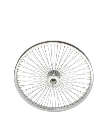 20 Steel Front Wheel 72 Spoke 14g UCP 3/8 Axle...